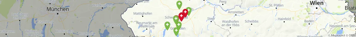 Map view for Pharmacies emergency services nearby Neukirchen bei Lambach (Wels  (Land), Oberösterreich)